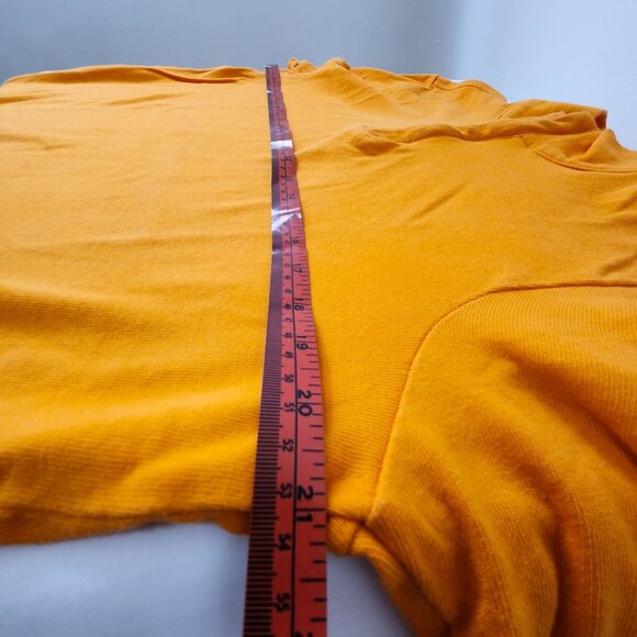 Vtg Steve & Barry's University Sportswear Orange Half-Zip Pullover College Fall - Picture 10 of 10
